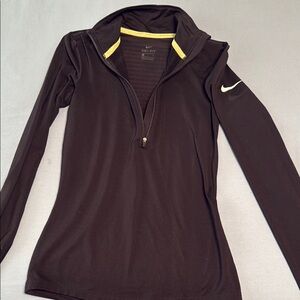 Nike Women's Black Long Sleeve Top
